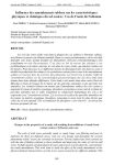 Influence des amendements sableux sur les caractéristiques physiques et chimiques du sol oasien : cas de l’oasis de Nefzaoua