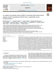 Are beliefs and attitudes about COVID-19 associated with self-perceived changes in food consumption? Results from a nationwide survey during lockdown