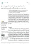 Reducing food waste in the retail supply chains by improving efficiency of logistics operations