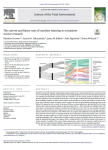 The current and future uses of machine learning in ecosystem service research