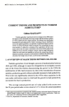 Current trends and prospects in Turkish agriculture