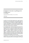 Produits de terroir et politiques de la différence. Le cas de l’Ombrie