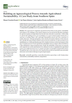 Building an agroecological process towards agricultural sustainability: a case study from southern Spain