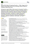 Mineral-ecological cropping systems. A new approach to improve ecosystem services by farming without chemical synthetic plant protection