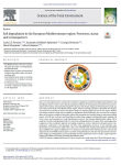 Soil degradation in the European Mediterranean region: processes, status and consequences