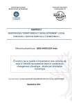 Evolution de la qualité d'implantation des cultures de soja à l'échelle européenne dans le contexte du changement climatique : étude par simulation numérique