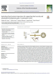 Agricultural land systems importance for supporting food security and sustainable development goals: a systematic review