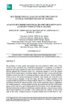 Multidimensional analysis of precipitation in central-northern region of Algeria