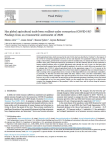 Has global agricultural trade been resilient under coronavirus (COVID-19)? Findings from an econometric assessment of 2020