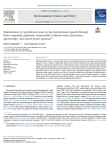 Climatisation of agricultural issues in the international agenda through three competing epistemic communities: climate-smart agriculture, agroecology, and nature-based solutions