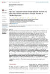 Impacts of supply-side climate change mitigation practices and trade policy regimes under dietary transition: the case of European agriculture