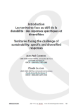 Introduction. Les territoires face au défi de la durabilité : des réponses spécifiques et diversifiées