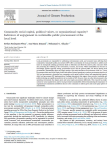 Community social capital, political values, or organizational capacity? Indicators of engagement in sustainable public procurement at the local level