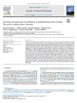 Assessing and improving eco-efficiency of multifunctional dairy farming: the need to address farms' diversity