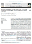 Developing spatial model to assess agro-ecological zones for sustainable agriculture development in MENA region: case study Northern Western Coast, Egypt