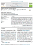 Waste reduction in the supply chain of a deteriorating food item - Impact of supply structure on retailer performance