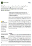 Going conservative or conventional? Investigating farm management strategies in between economic and environmental sustainability in Southern Italy