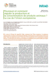 Pourquoi et comment réguler la production et la consommation de produits animaux ? Le cas de l'Union Européenne