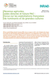 Revenus agricoles, aides directes et future PAC : focus sur les exploitations françaises de ruminants et de grandes cultures