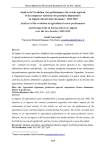 Analyse de l’évolution des performances du secteur agricole et du commerce extérieur des produits alimentaires en Algérie des deux décennies : 2000-2019