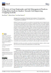 A review of crop husbandry and soil management practices using meta-analysis studies: towards soil-improving cropping systems