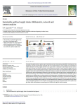 Sustainable agrifood supply chains: bibliometric, network and content analyses