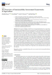 An overview of sustainability assessment frameworks in agriculture