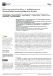 Assessing spatial variability of soil properties in Mediterranean smallholder farming systems