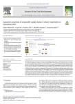 Consumer awareness of sustainable supply chains: a choice experiment on Parma ham PDO