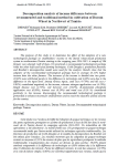 Decomposition analysis of income difference between recommended and traditional method in cultivation of durum wheat in northwest of Tunisia