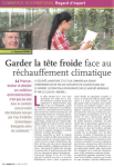 Garder la tête froide face au réchauffement climatique