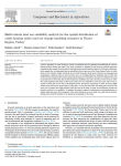 Multi-criteria land use suitability analysis for the spatial distribution of cattle farming under land use change modeling scenarios in Thrace Region, Turkey