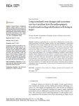 Long-term land cover changes and ecosystem services variation: have the anthropogenic transformations degraded human well-being in Italy?