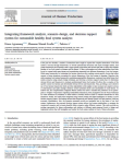 Integrating framework analysis, scenario design, and decision support system for sustainable healthy food system analysis