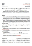 Exploring the economic impact of carbonic fertilisation in greenhouses in western Almería (Spain)