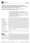 Assessment of land consolidation processes from an environmental approach: considerations related to the type of intervention and the structure of farms