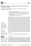 Remote sensing-based agricultural water accounting for the North Jordan Valley