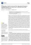 Comparative analysis between two operational irrigation mapping models over study sites in Mediterranean and semi-oceanic regions