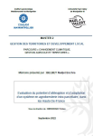 Evaluation du potentiel d’atténuation et d’adaptation d’un système en agroforesterie intra parcellaire dans les Hauts-De-France