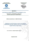 Evaluation du coût de mise en oeuvre des pratiques d’atténuation des gaz à effet de serre pour l’élevage et impact technico-économique