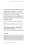 Changement climatique et culture du blé tendre d’hiver en France aux horizons 2070 et 2100 : étude phénoclimatique et géographique à partir des données issues du modèle ALADIN-Climat