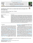 Quantification of food waste in an insular island state for all stages of the food supply chain