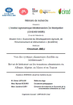 Vers des systèmes alimentaires durables en Méditerranée ? Revue de littérature sur les transitions alimentaires en Albanie, Algérie, au Maroc et en Tunisie