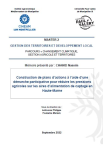 Construction de plans d’actions à l’aide d’une démarche participative pour réduire les pressions agricoles sur les aires d’alimentation de captage en Haute-Marne