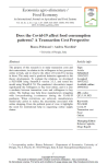 Does the Covid-19 affect food consumption patterns? A transaction cost perspective