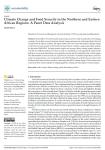 Climate change and food security in the Northern and Eastern African regions: a panel data analysis