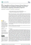 How compatible are western european dietary patterns to climate targets? Accounting for uncertainty of life cycle assessments by applying a probabilistic approach