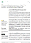 Environmental impact assessment of an organic wine production in central Italy: case study from Lazio