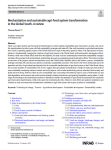 Mechanization and sustainable agri-food system transformation in the Global South. A review