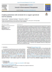 Coupling optimization with territorial LCA to support agricultural land-use planning